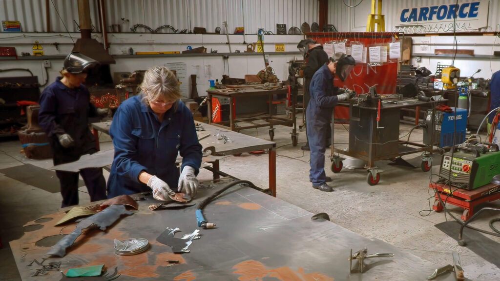 Courses in metal work for companies in Angmering